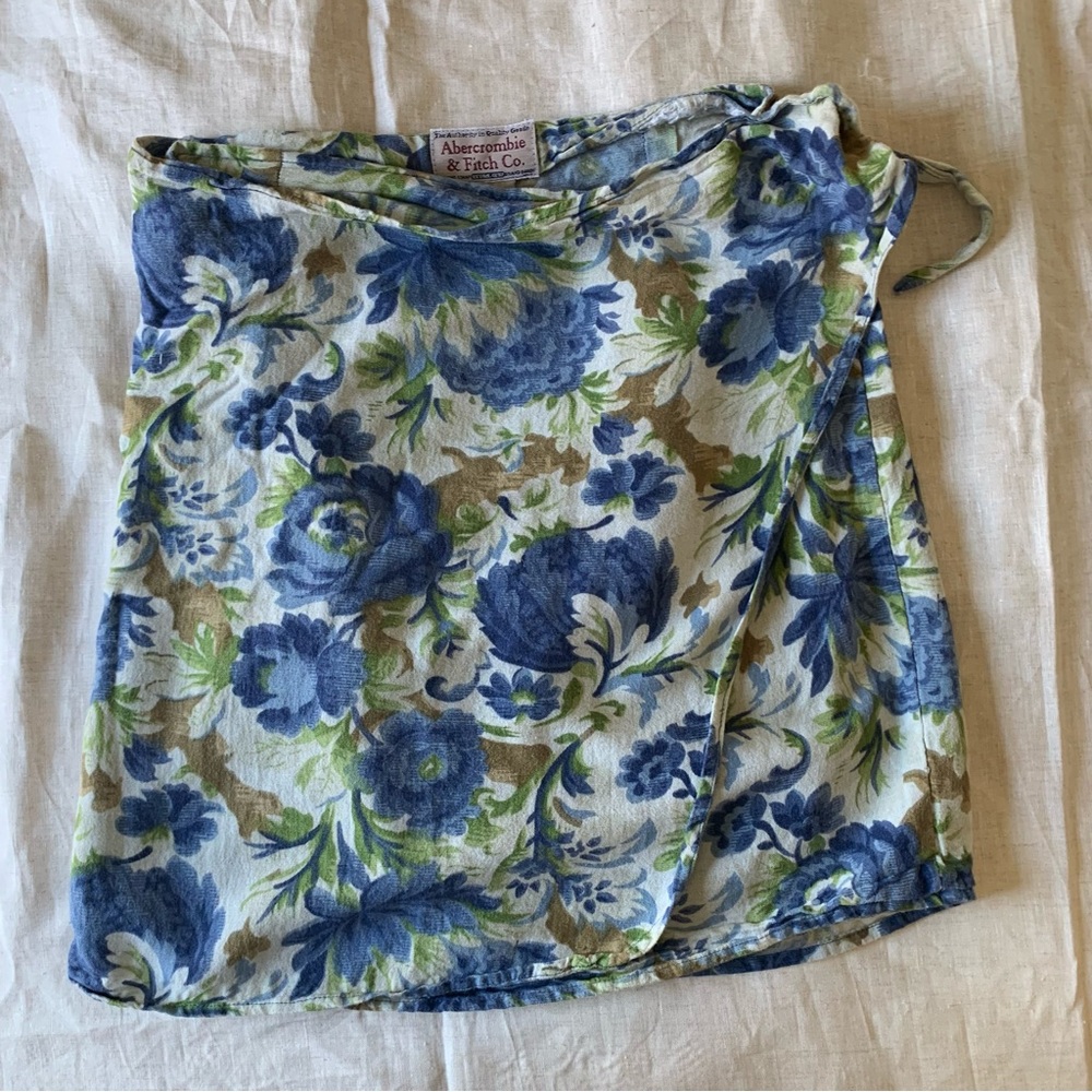 Vintage 90’s Abercrombie Wrap Skirt Sz M